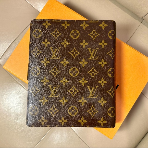 Sold x x x Louis Vuitton Large Ring Agenda cover Vintage monogram - Picture 2 of 14